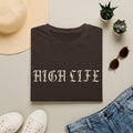 HIGH LIFE — Camiseta As de Picas · Manga Monograma · Logo (Colores)