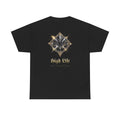High Life · ornate × diamante — Tee Negra