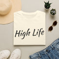HIGH LIFE — Camiseta Never Stop · Manga Estrella (Colores)