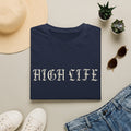 HIGH LIFE — Camiseta As de Picas · Manga Monograma · Logo (Colores)