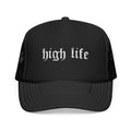 High Life · lowercase — Gorra Bordada