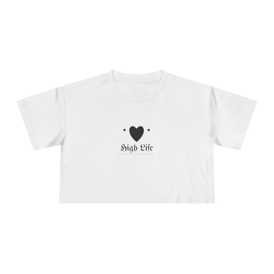 HIGH LIFE — Crop Top Mujer Corazón