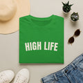 HIGH LIFE — Camiseta As de Picas · Manga Monograma (Colores)
