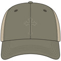 High Life · Gorra Tierra Cruz (Marrón / Oliva)