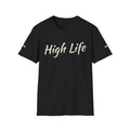 HIGH LIFE — Camiseta Script · Manga Wordmark