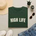 HIGH LIFE — Camiseta Arqueada · Manga Monograma (Colores)