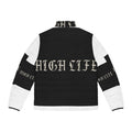 HIGH LIFE — Puffer Monograma · Logo