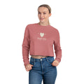 HIGH LIFE — Sudadera Crop Mujer Corazón