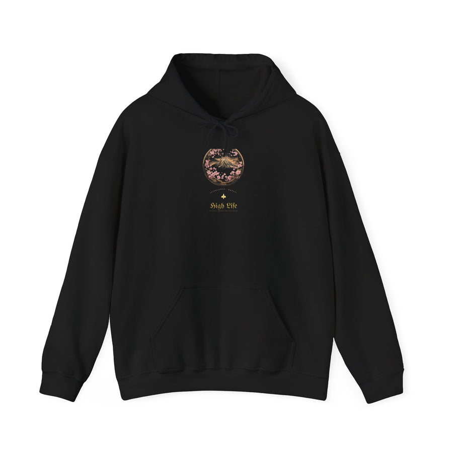 High Life · fuji / Never Stop Fighting — Hoodie