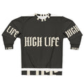 HIGH LIFE — Sudadera All-Over Scatter · Logo