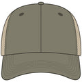 High Life · Gorra Tierra Cruz (Marrón / Oliva)