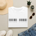 HIGH LIFE — Camiseta Disciplina · Manga Wordmark · Logo (Colores)