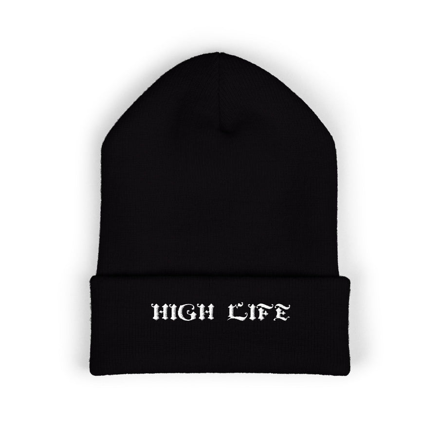 HIGH LIFE — Beanie HL · Logo