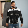 HIGH LIFE — Zip Hoodie All-Over Scatter · Logo