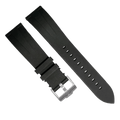 Black 20mm Silicone Strap