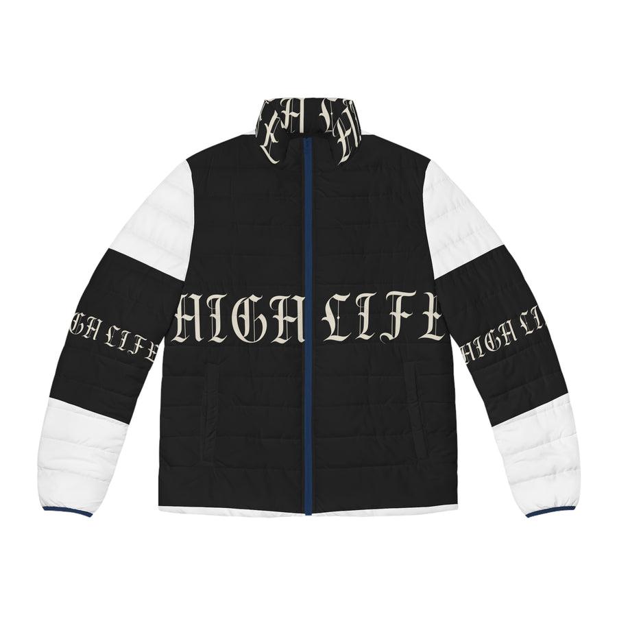 HIGH LIFE — Puffer Monograma · Logo