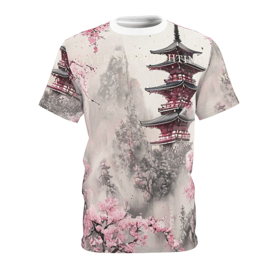 High Life · Never Stop Fighting × torii — Camiseta AOP