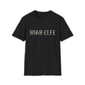 HIGH LIFE — Camiseta As de Picas · Manga Monograma · Logo