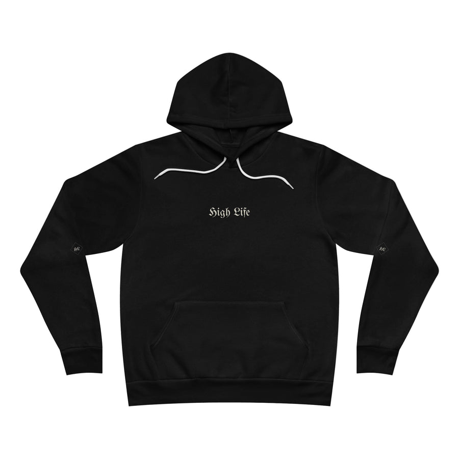 HIGH LIFE — Hoodie Gothic Logo
