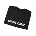 HIGH LIFE — Sudadera Old English · Logo