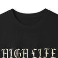 HIGH LIFE — Manga Larga Blackletter · Logo