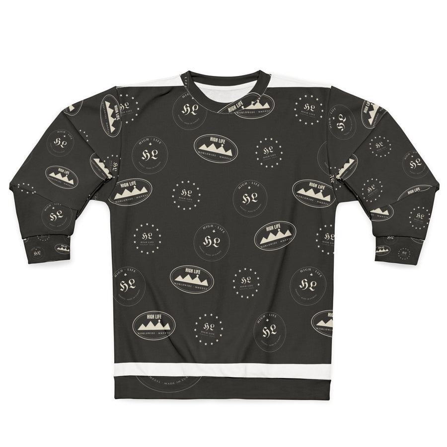 HIGH LIFE — Sudadera All-Over Scatter