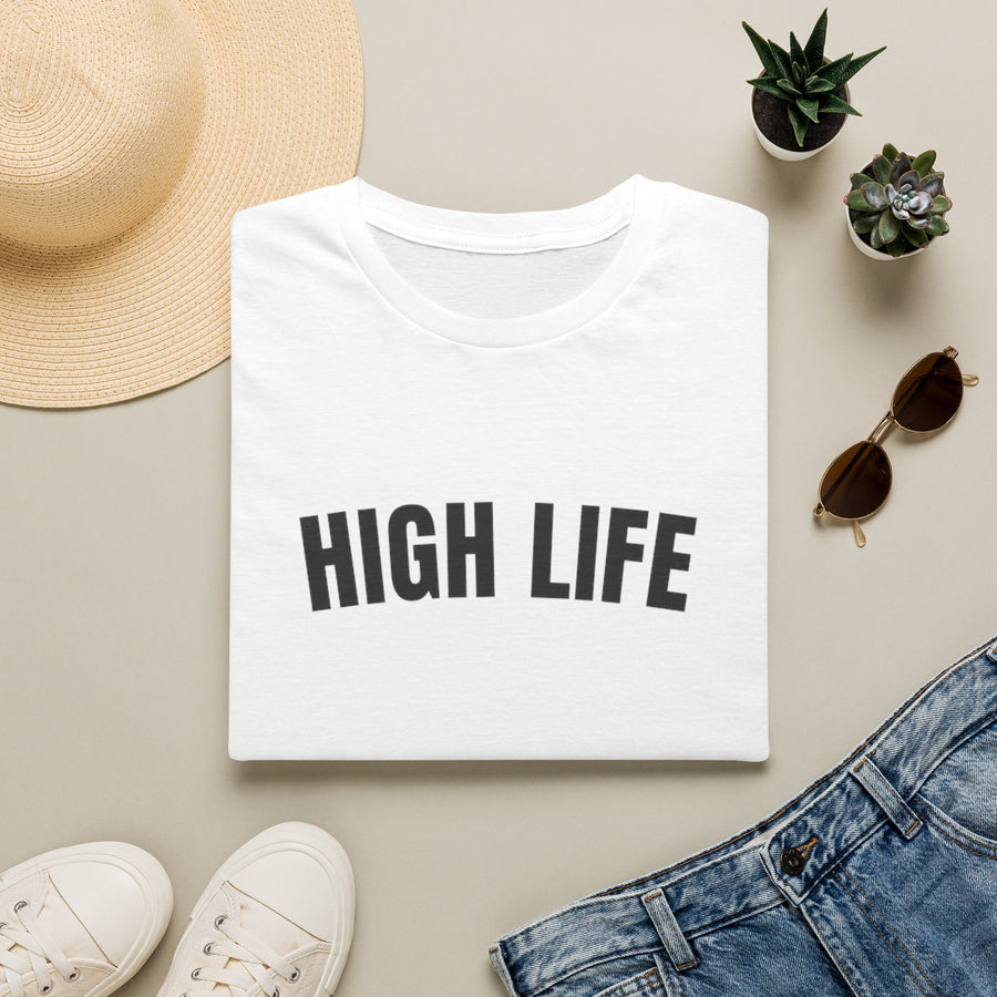 HIGH LIFE — Camiseta As de Picas · Manga Monograma (Colores)