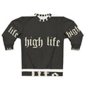 HIGH LIFE — Camo Sudadera · Logo