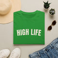 HIGH LIFE — Camiseta Arqueada · Manga Monograma (Colores)