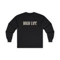 HIGH LIFE — Manga Larga Óvalo · Logo