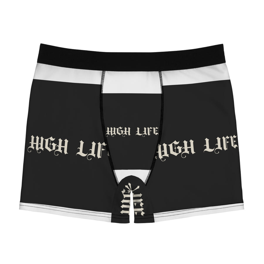 HIGH LIFE — Bóxers Checkered · Logo