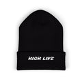 HIGH LIFE — Beanie Estrella · Logo
