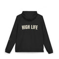 HIGH LIFE — Chaqueta Full-Zip Negra