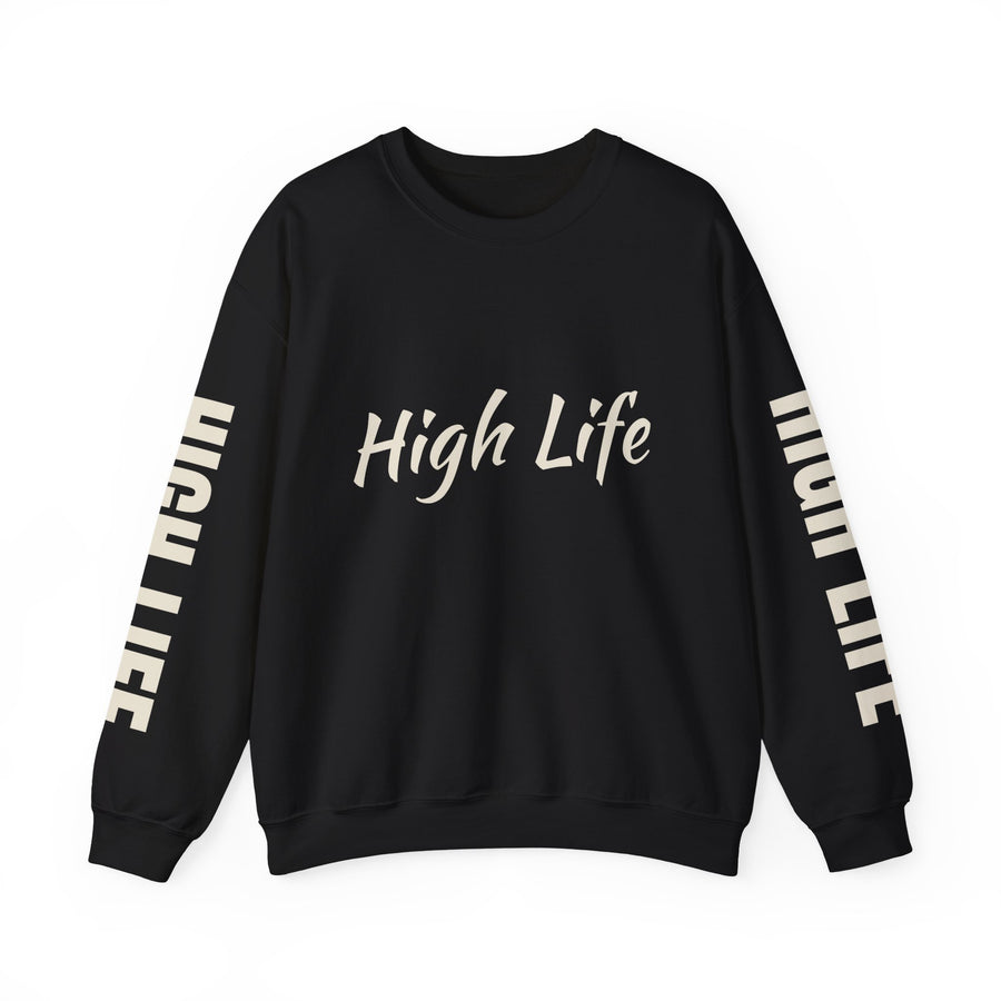 HIGH LIFE — Sudadera Script · Vertical