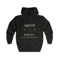 HIGH LIFE — Zip Hoodie Script