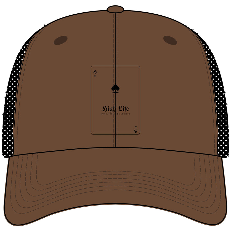 High Life · Gorra Tierra As de Picas (Caramel / Coyote)