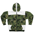 HIGH LIFE — Camo Zip Hoodie