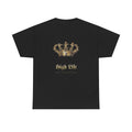 High Life · gotico ornado × corona — Tee Negra