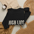 HIGH LIFE — Sudadera Decorativa · Logo