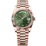 Rose Gold Green